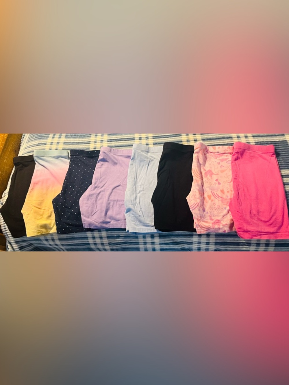 8 pair of Wonder Nation girls 10/12 plus shorts